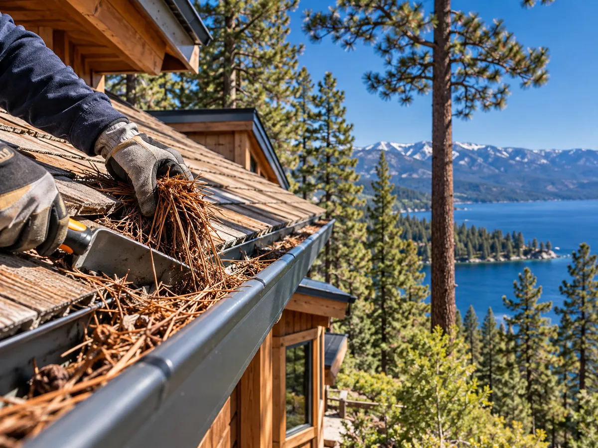 Pine Needle & Gutter Cleaning